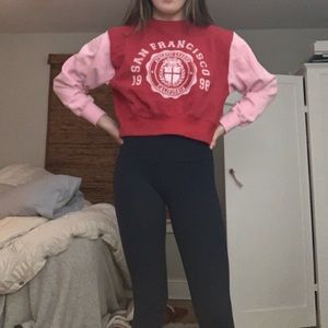 Cropped pacsun crewneck worn once
